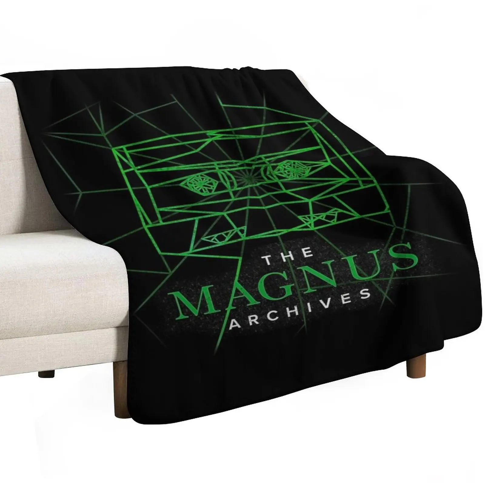 magnus-archives, podcast Throw Blanket warm for winter manga Soft Plaid Nap Shaggy Plush Blankets