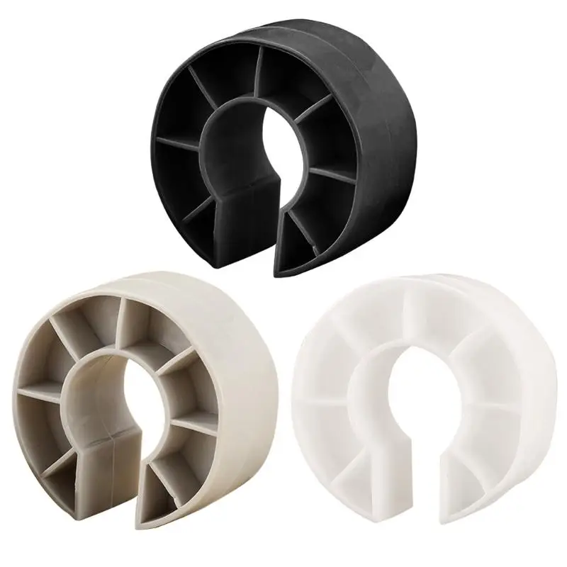 652F Not Pinches Door Stoppers Thick PVC Bumpers Noise Reductions 34mm for Kids Room