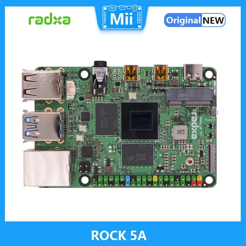 

RADXA ROCK 5A RK3588S High-Performance 8-core 64 Bit Development Board