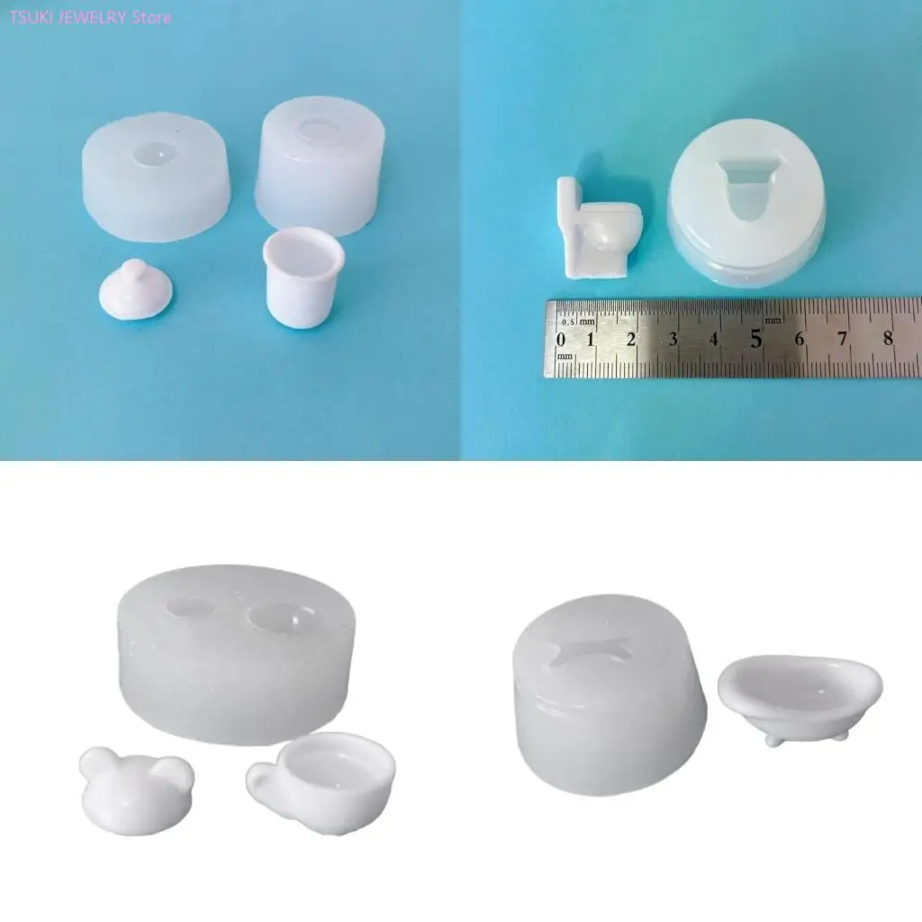 

62KE DIY Miniature Tray Resin Mold Unique Handmade Project Moulds Small Moulds