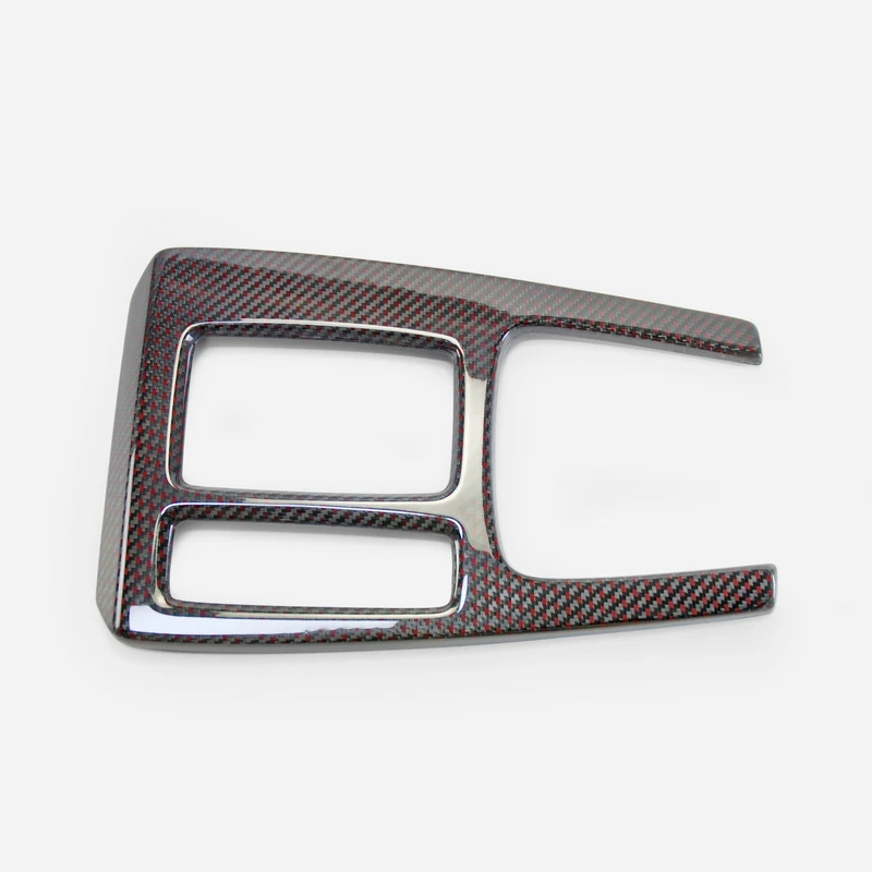 

-R FL5 Gear Surround New Red Carbon Interior Trim High Quality ABS Stick-On Type