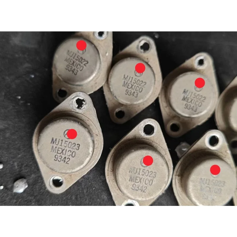 5Pcs Original Disassembled Mj21193 Mj21194 Mj15024 Mj21195G Mj21196G High-Power Audio Amplifier Paired Triode Gold-Tipped Iron-Cap Transistors