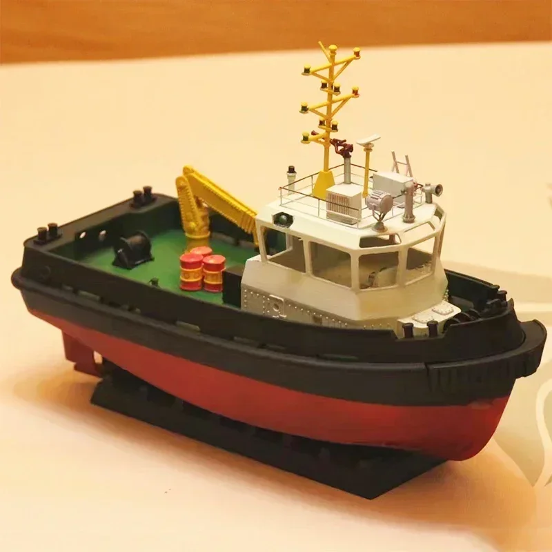 1907 Tugboat Model Damenstein Ship Model Assembly Kit of Science and Education Toys Gift Model 1/100 Production Material Tugboat