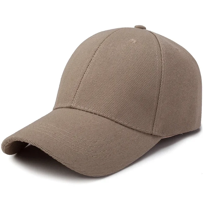 Boné de beisebol monocromático unissex, snapback, ajustado, casual, Hip Hop, pai, homens, mulheres, bonés