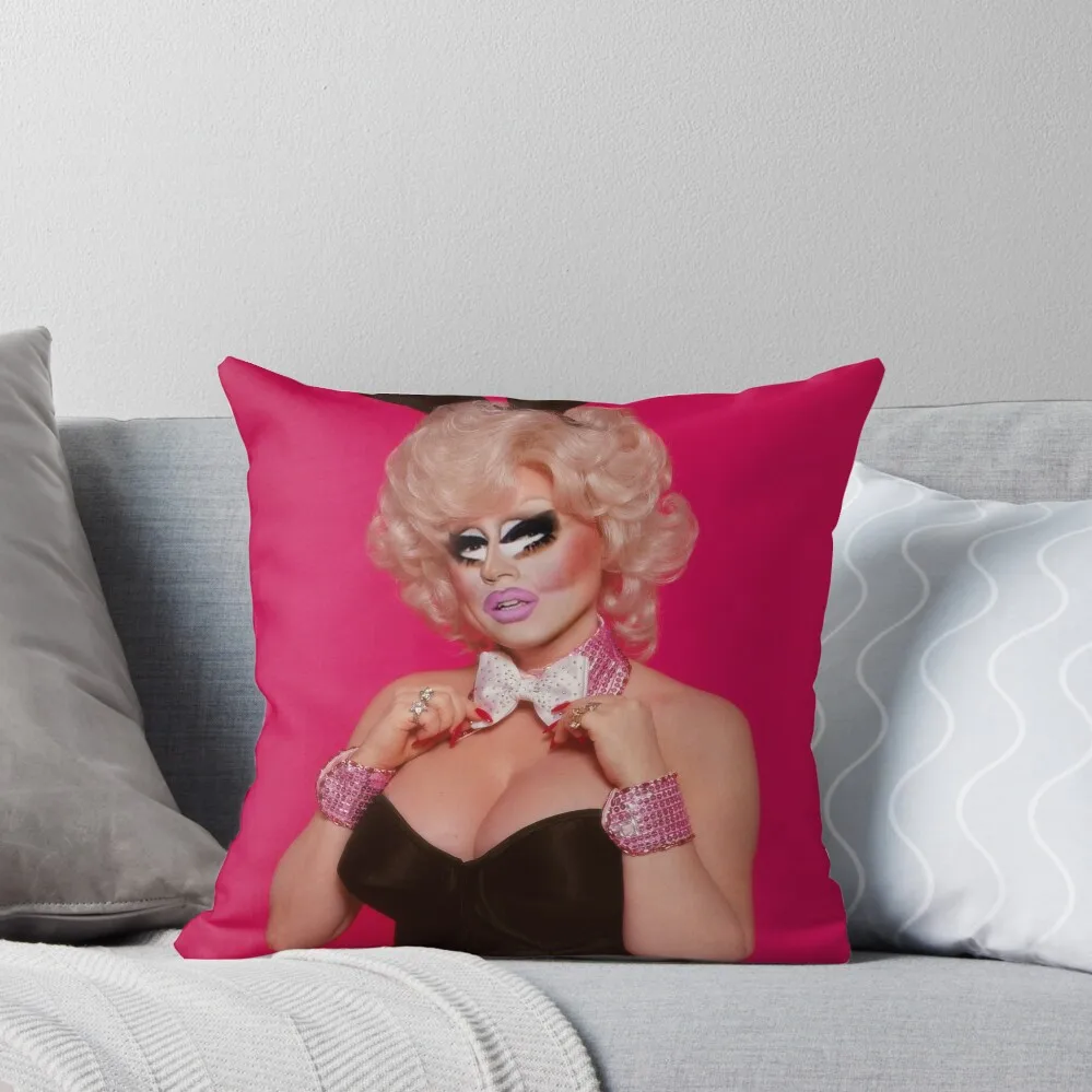 

Trixie Mattel as Dolly Parton Throw Pillow christmas decorations for home 2025 Sitting Cushion Cusions Cover pillow