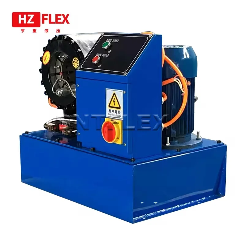 240v 1ph 50hz 6mm to 38mm China Original Manufacturer CE verified P38 hydraulic hose crimping machine with 8 sets of Clamps