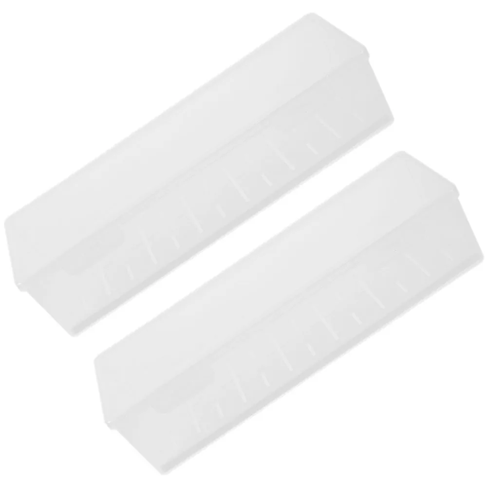 

2pcs Leakproof Food Storage Boxes Refrigerator Containers Drainage Board Kitchen Organizers Freshness Keeper Household