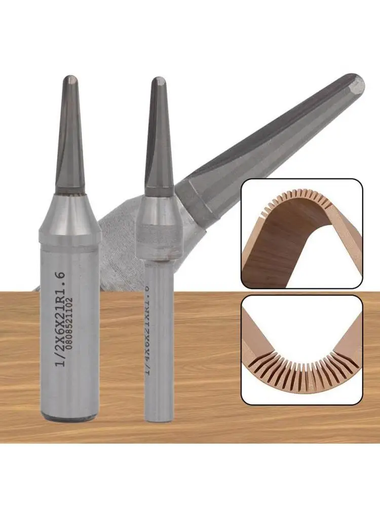 TCT pour fraise à cintrer le bois, outil de rainurage en forme de VS pour le solide pour le bois et le plywood avec tige de 635mm 1275mm