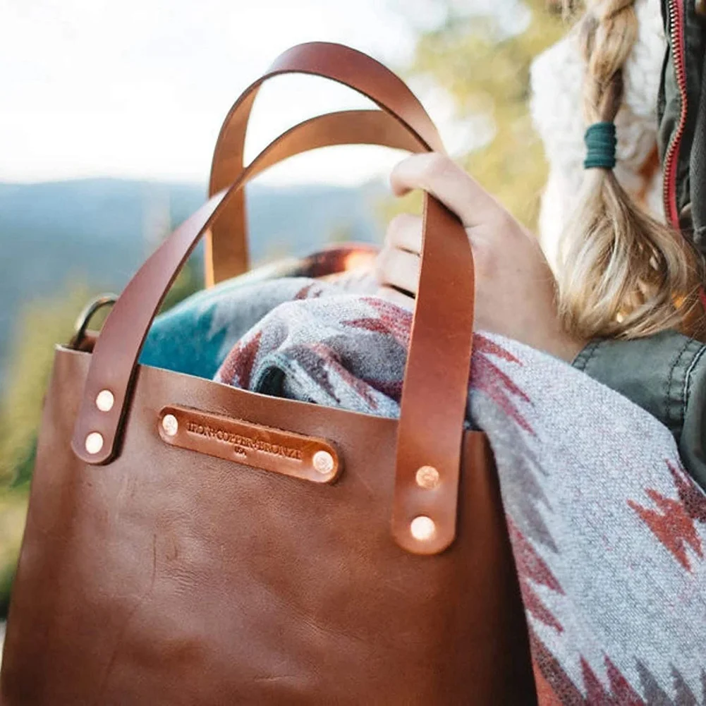 

Премиум-100 комплектов медных заклепок и заусенцев, кошельков с кожаным ремнем, кожаных медных заклепок (9/16 дюймов)