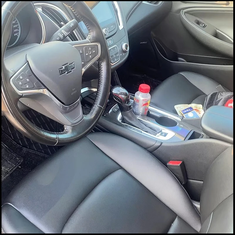 Car Styling For Chevrolet Malibu 2021-2022 Gear Shift Knob Cover Cap Trim Decoration Strips Car Styling Accessories Auto Part