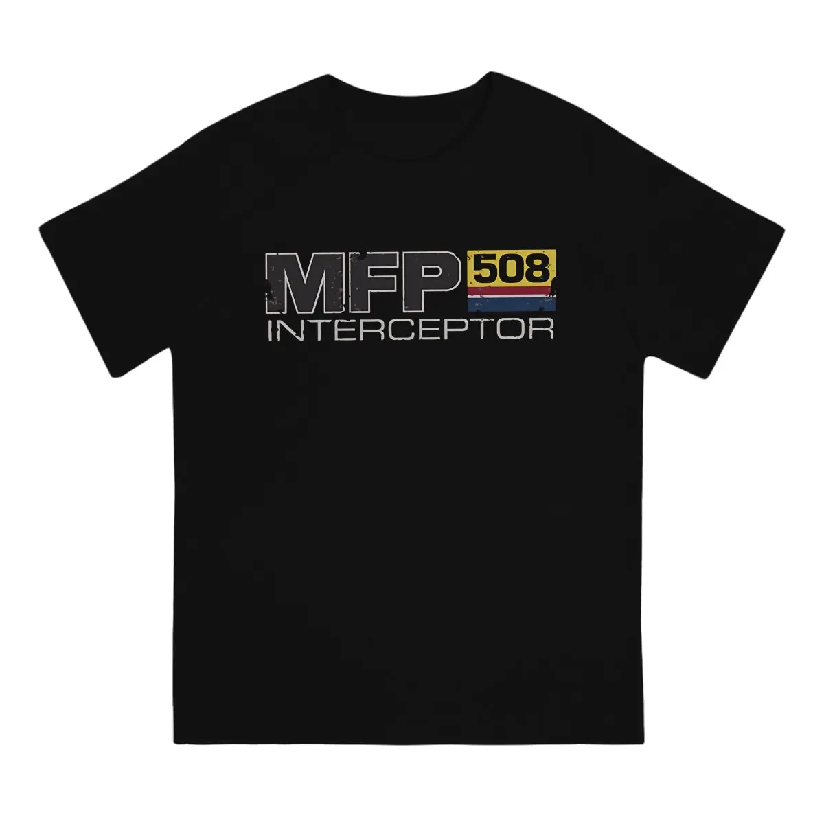 Mad Max Movie MFP Interceptor Tshirt Graphic Men Tops Vintage Alternative Summer Polyester Clothes Harajuku T Shirt