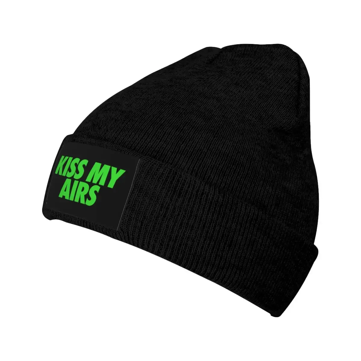 Kiss My Airs Skullies Beanies Caps Unisex Winter Warm Knitted Hat Women Men Street Adult Bonnet Hats Outdoor Ski Cap