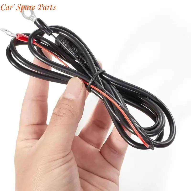 Y4UA Multipurpose Quick Electrical Cable For Motorcycle Snow Bike Helmet Heating Systems And Outdoor Sports Equipment