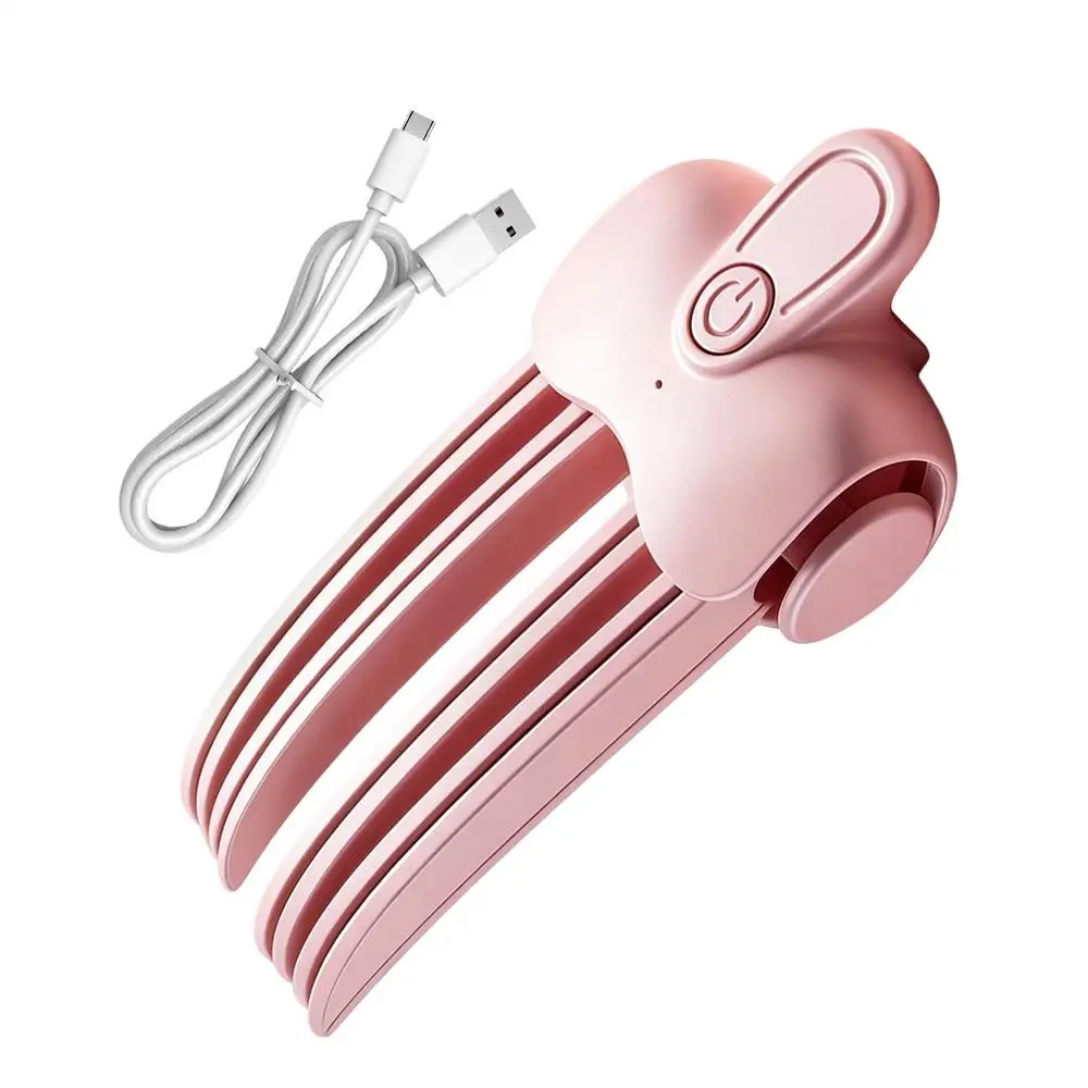 Kabellose Heiz-Root-Volumen-Clips, Anti-Verbrühungs-Haarwurzel-Flauschiger-Kamm für den Haaransatz, kabelloser Root-Lifter-Kamm für Zuhause und Friseursalon – Detail 2