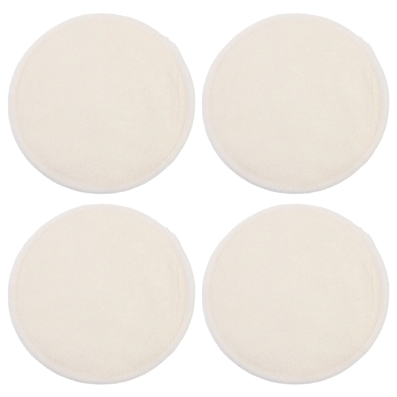 4 قطعة منصات التمريض قابلة لإعادة الاستخدام مرنة الرضاعة الطبيعية منصات الثدي ماصة مانعة للتسرب وسائد الثدي مريحة خفيفة الوزن ل جديد