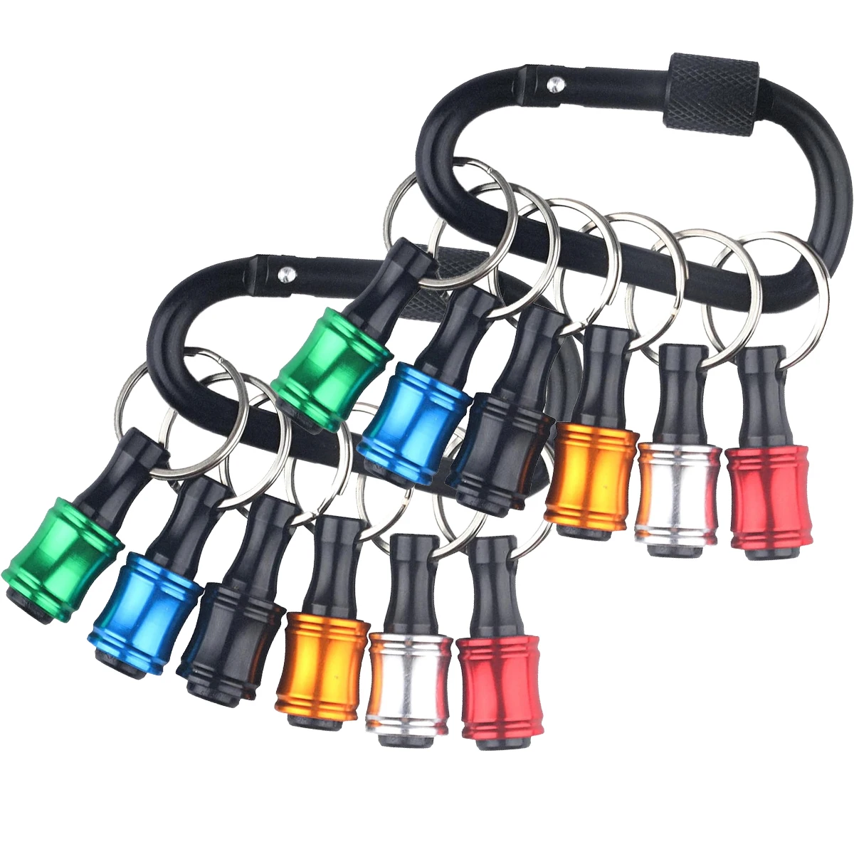 

18pcs Quick Converter Bit Holder, Portable Screwdriver Bit Organizer for Electric Impact Screwdrivers