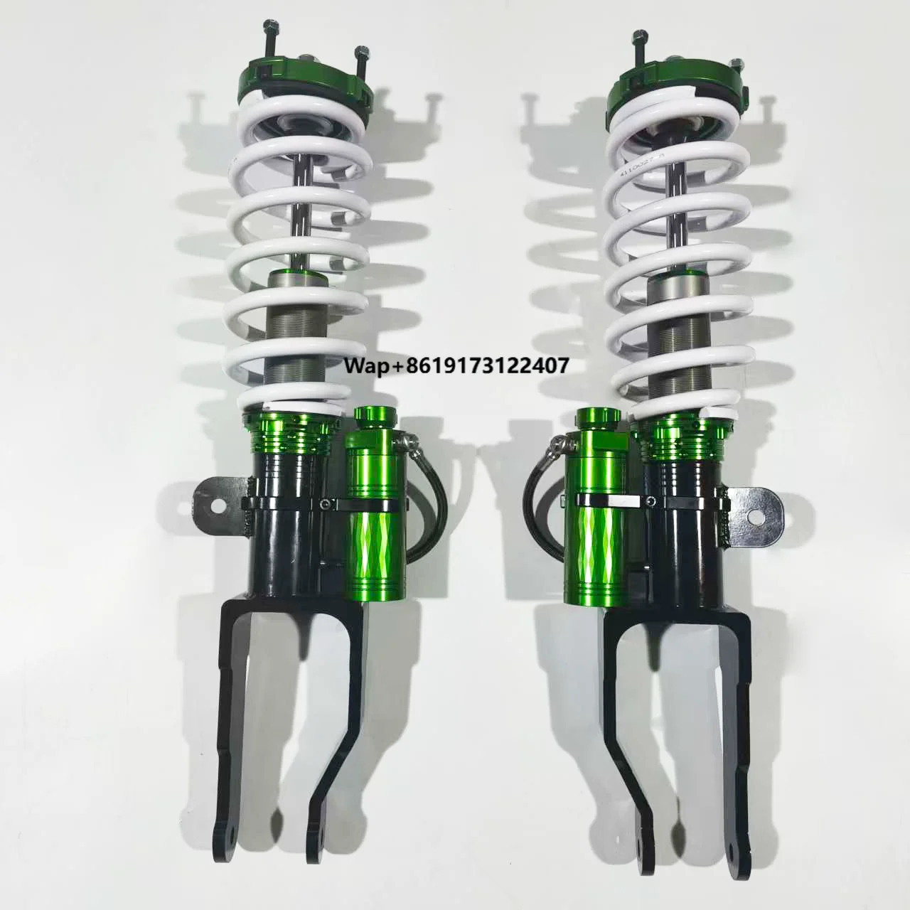 

Model Y Front & Rear Suspension Lift Kit-2-inch Pipe Diameter 12-Level Adjustable Compression Military Green