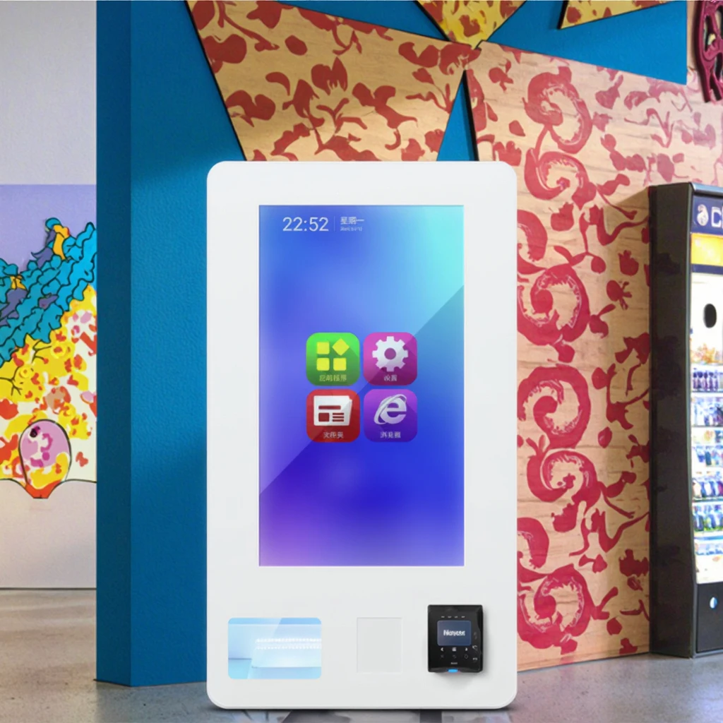 Mini Wall Mounted Vending Machine with 32 Inch Full Screen for Small Products with Banknote
