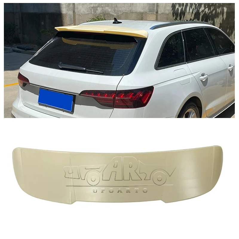 

Для Audi A4 B9 8W Avant 2017 2018 2019 2020 2021 2022 Обновление деталей ABS RS4 Стиль задний багажник крыло спойлер