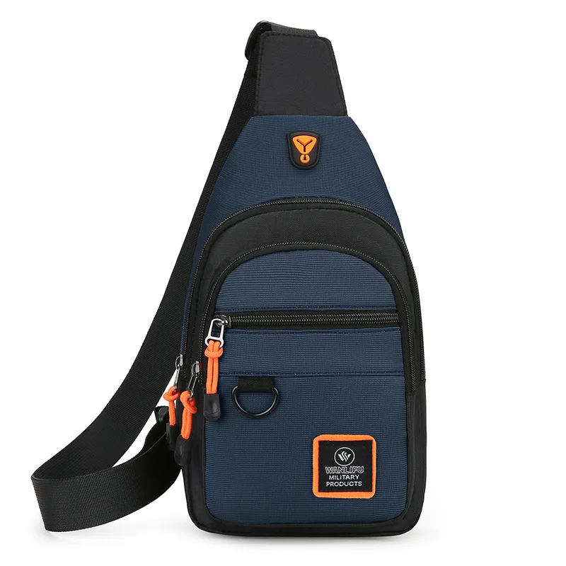 Herren Freizeit Outdoor Wandern Fahrrad Schultertasche Wasserdichte Sport Umhängetasche Reise Rucksack Herren Brusttasche Schultertasche – Detail 14