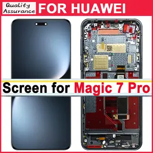 Bilashmart High Quality 6.8'' LTPO OLED Honor Magic 7 Pro PTP N49 PTP AN10 LCD Display Touch Screen Digitizer Assembly Repair Parts