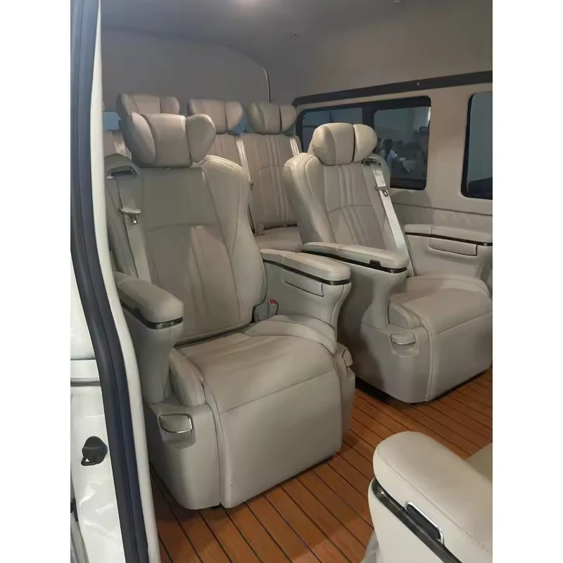 

Luxury Electric Leather Car Seat With Footrest Premium Automotive Modified Seat for MVP Alphard