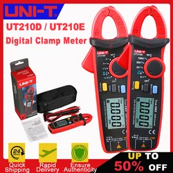 UNI-T Clamp Meter Digital UT210A UT210B UT210C UT210E UT210D AC Current Mini Clamp Multimeter True RMS Pliers Ammeter Auto Range