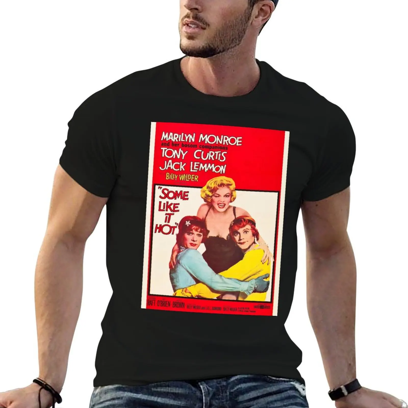 

Some Like It Hot vintage T-Shirt man t shirt cotton high quality t shirt for man anime tshirt T-Shirt