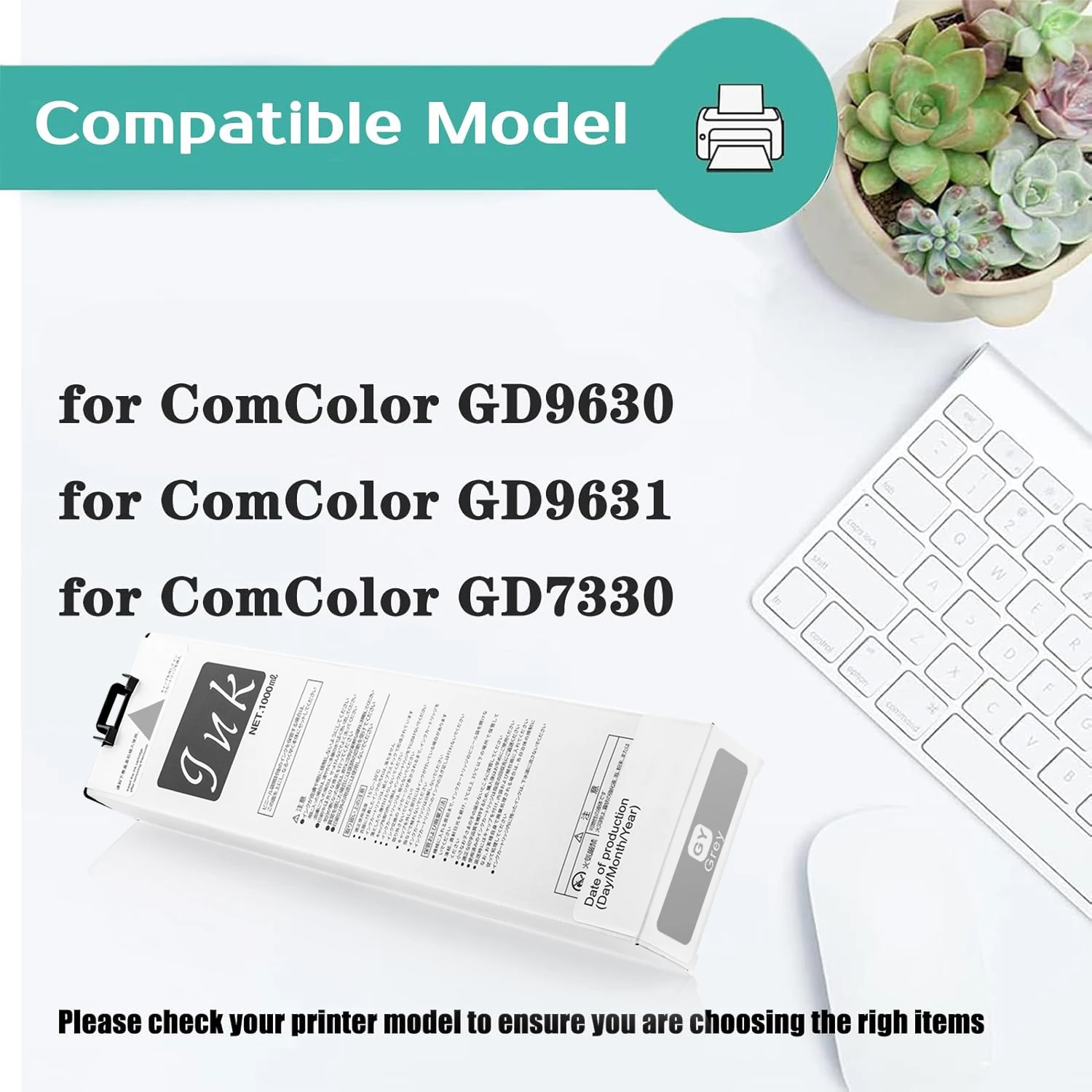 S7313 S7280 S7281 S7282 S7283 S7284 خراطيش الحبر لطابعات Riso GD9630 GD9631 GD7330 1000 مللي استبدال الحبر الصباغ الكامل