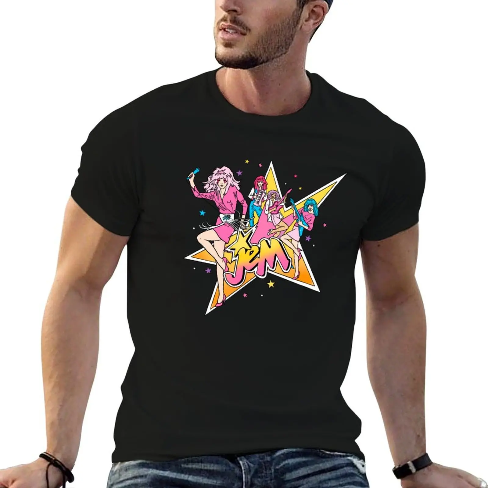 80S Jem - Star T-Sh… - image