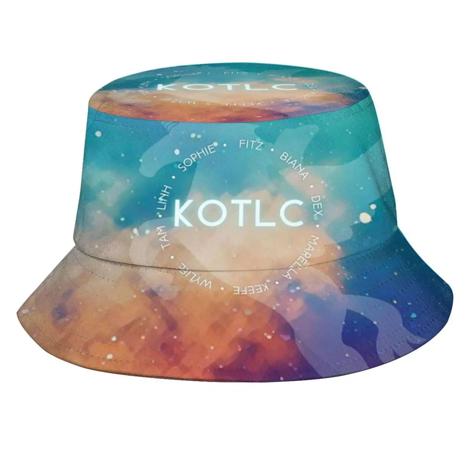 Kotlc Keeper Of The Lost Cities Inspired Starry Sky Alicorn Sun Cap Fisherman Hat Bucket Hats Kotlc Keeper Of The Lost Cities