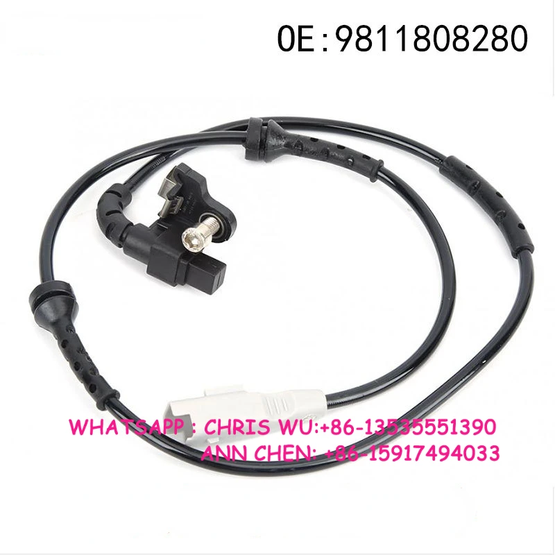 4545L0 454508 9665386880 4545K8 9811808280 Car Rear Sensor ABS Wheel Speed Sensor For Peugeot 307 308 Citroen C-Quatre