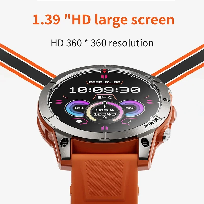 New 2024 Smartwatch. AW45 for Men. Calls & Features. Ideal Wristwear. NFC, Compass. 430mAh. DIY Face. Android/iOS.