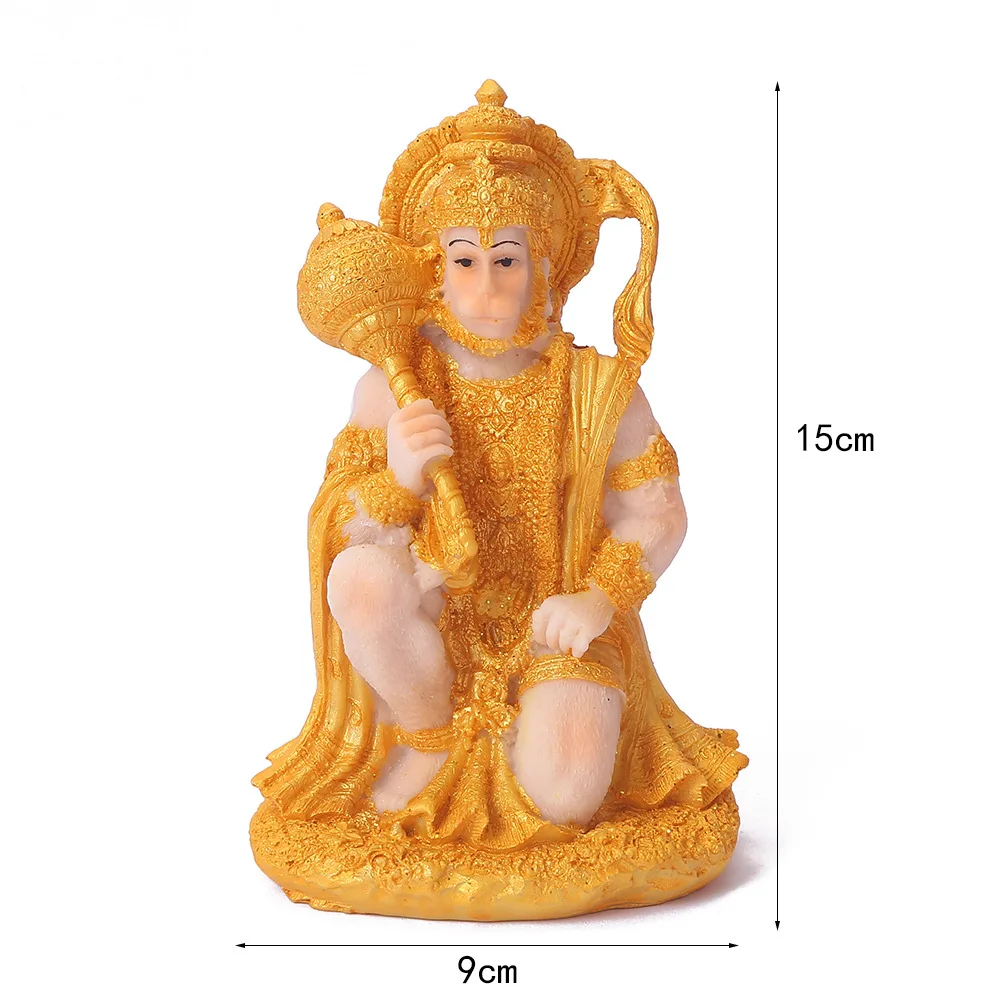 

New Resin Craft Statue, Indian Monkey God Hanuman Ancestral Temple Decoration