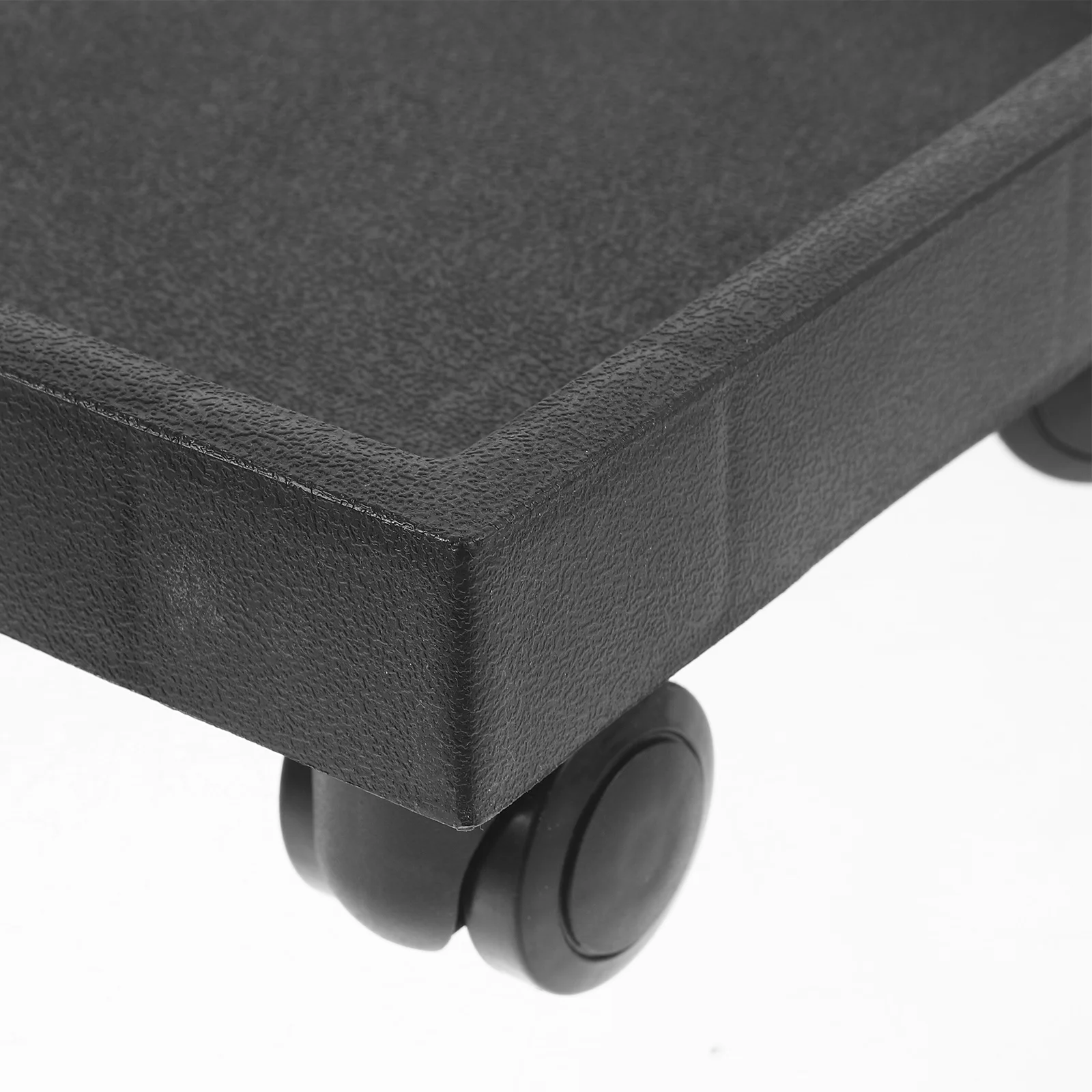 

Indoor Rolling Plant Stand Movable Flower Pot Tray Tempered Glass Waterproof Plant Pot Mover Plants Stand with Wheels