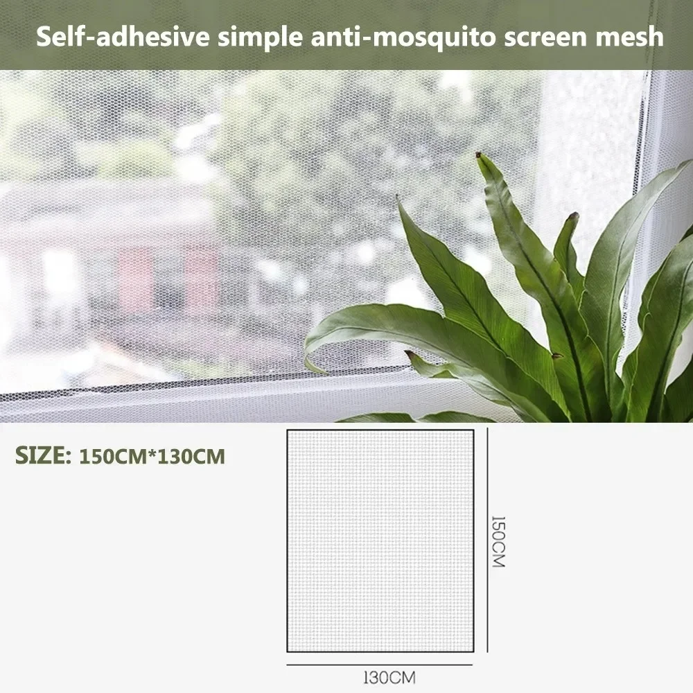 Malla Autoadhesiva para Ventanas, Mosquitera, Cortina Antimosquitos, Redes Antimosquitos de Alta Calidad