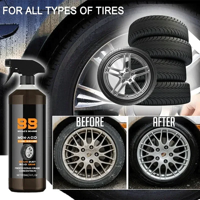 

Car Tire Shine Spray Car Wheel Tire Cleaning Refurbishing Agent Car Paint Coating Polishing Spraying Wax Cleaner 1636