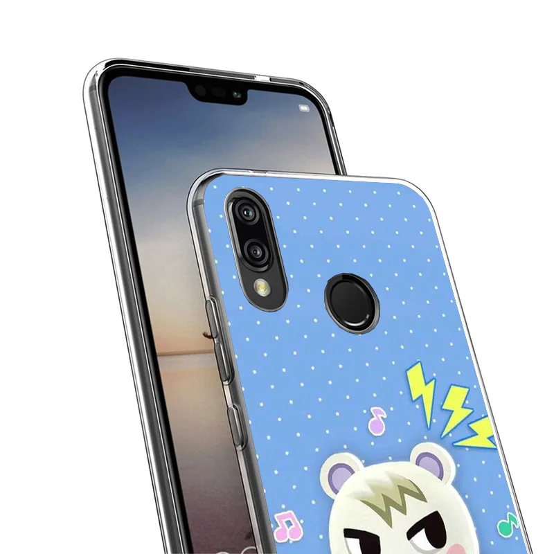 Animal C-Crossing New Horizons Phnoe Case for Huawei P30 P40 P20 P10 Lite P50 Mate 20 10 Pro P Smart Z 2019 2021 Unique Cover Co