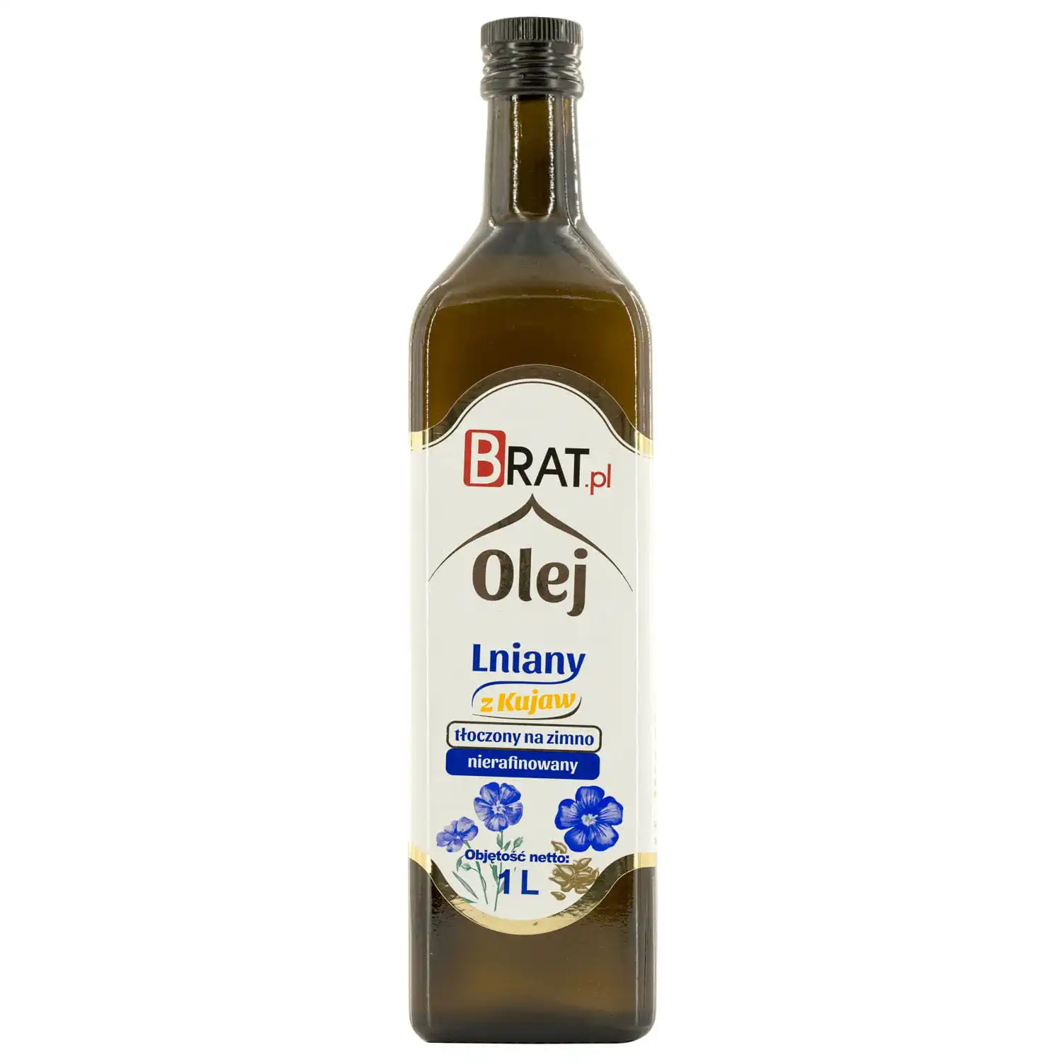 Linseed oil 1000 ml - Brat.pl