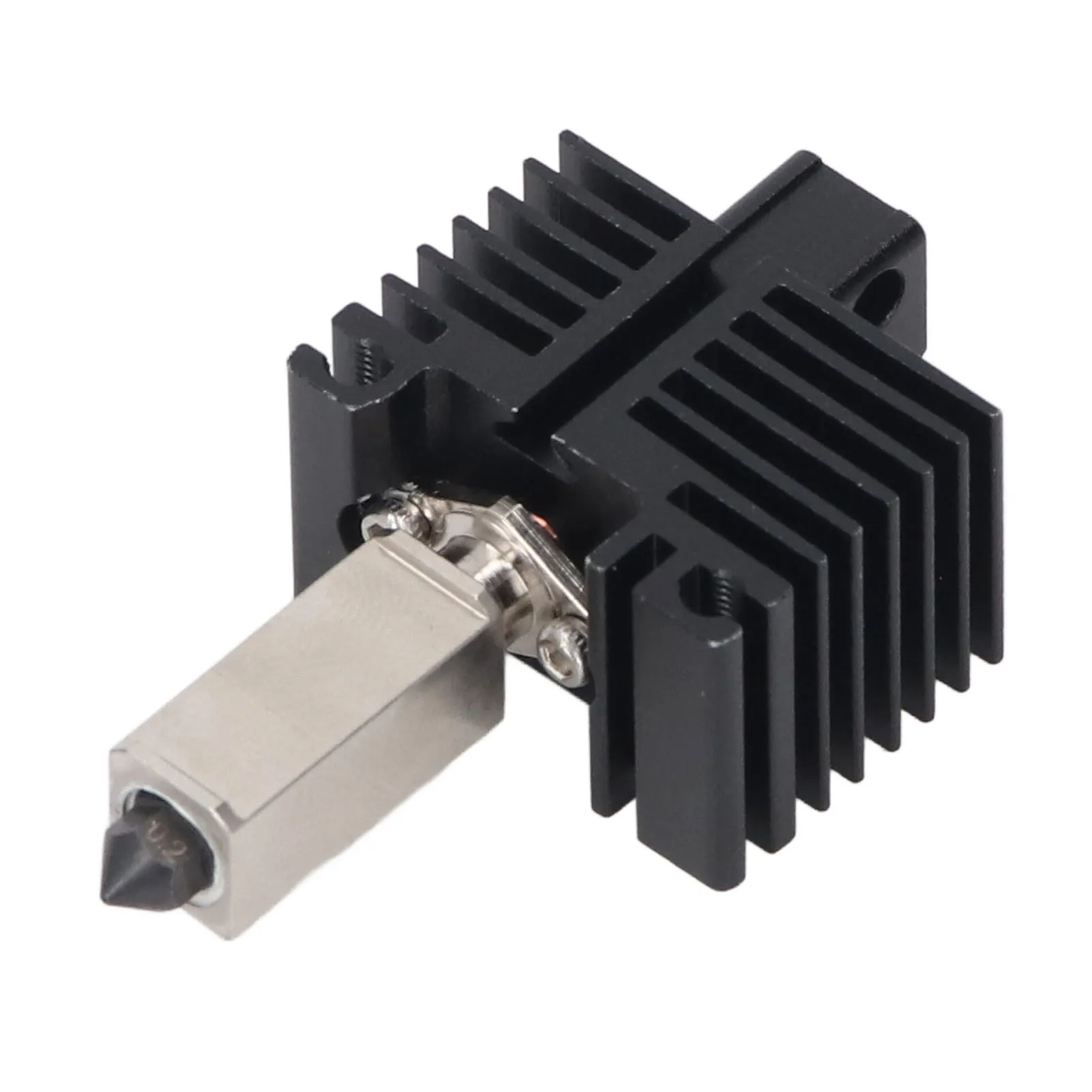 

Hotend Fan Kit Hotend Kit Hotend Kit 0.2mm Hardened Steel Nozzle Extruder Hot End with 2510 Fan for Bambu P1P P1S 3D Printer