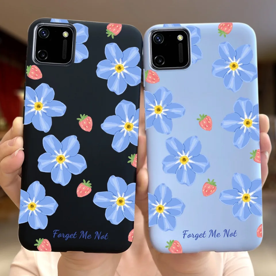 For Realme C11 2021 Case Realme C21 C21Y C25Y C25S C25 Back Cover Cartoon Cute Bumper For Child Soft TPU Shockproof Fundas Coque