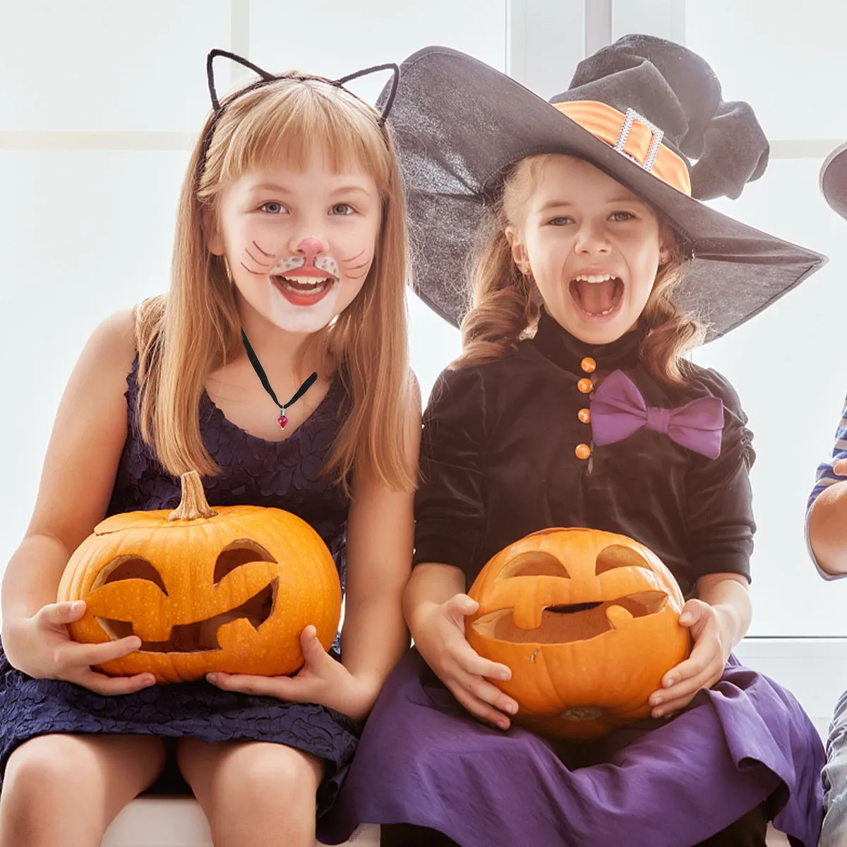 1개 고딕 혈액병 펜던트 목걸이 여성용 조절 가능한 체인 축제 파티 나이트클럽 장식 목걸이 목 체인