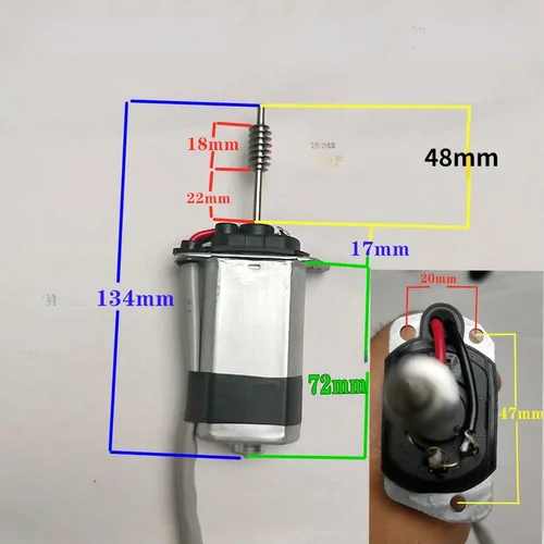 Imagen 2 del producto Coches eléctricos camiones regulador de ventana motores elevador DC 12/24V piezas de automóvil
