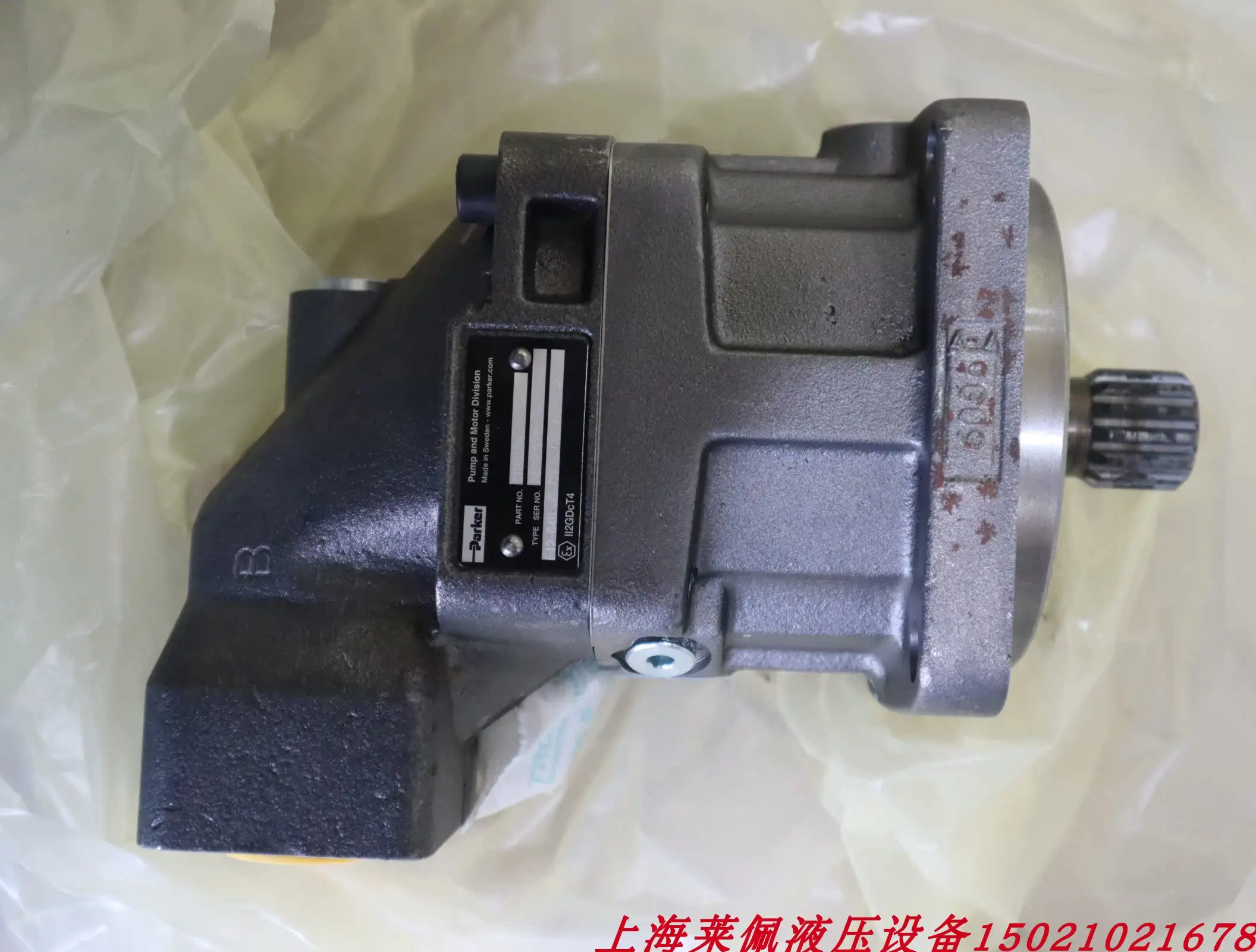 3783160 F12-040-MS-SV-S-000-0000-P0 Parker Plunger Motor