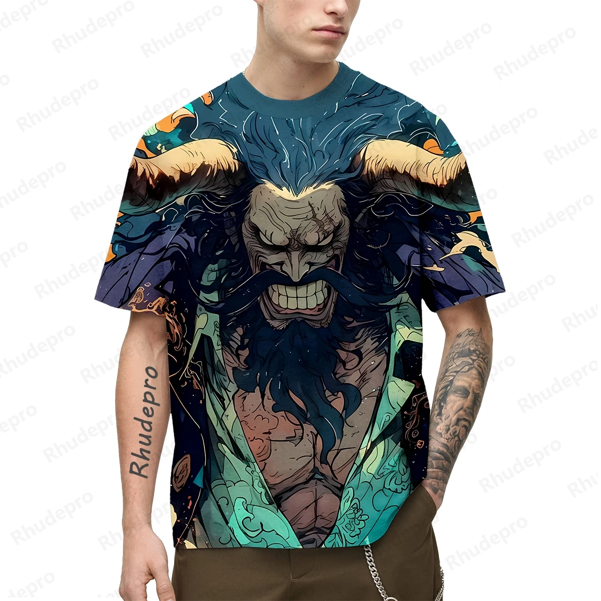 

One Piece 2025 New Men Japan Anime 3D Printing Cosplay T-shirt Women's And Children's Street T-shirts Cool Short Sleeve Tops