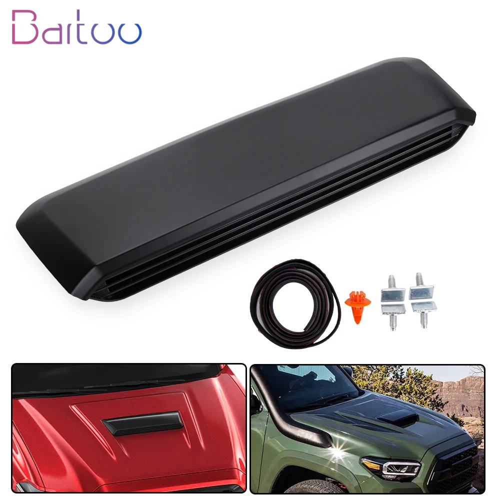 

Bartoo-7618104900 Front Upper Hood Scoop Duct Intake Air Vent For 2016-2022 Toyota Tacoma TRD Replaces LKT195