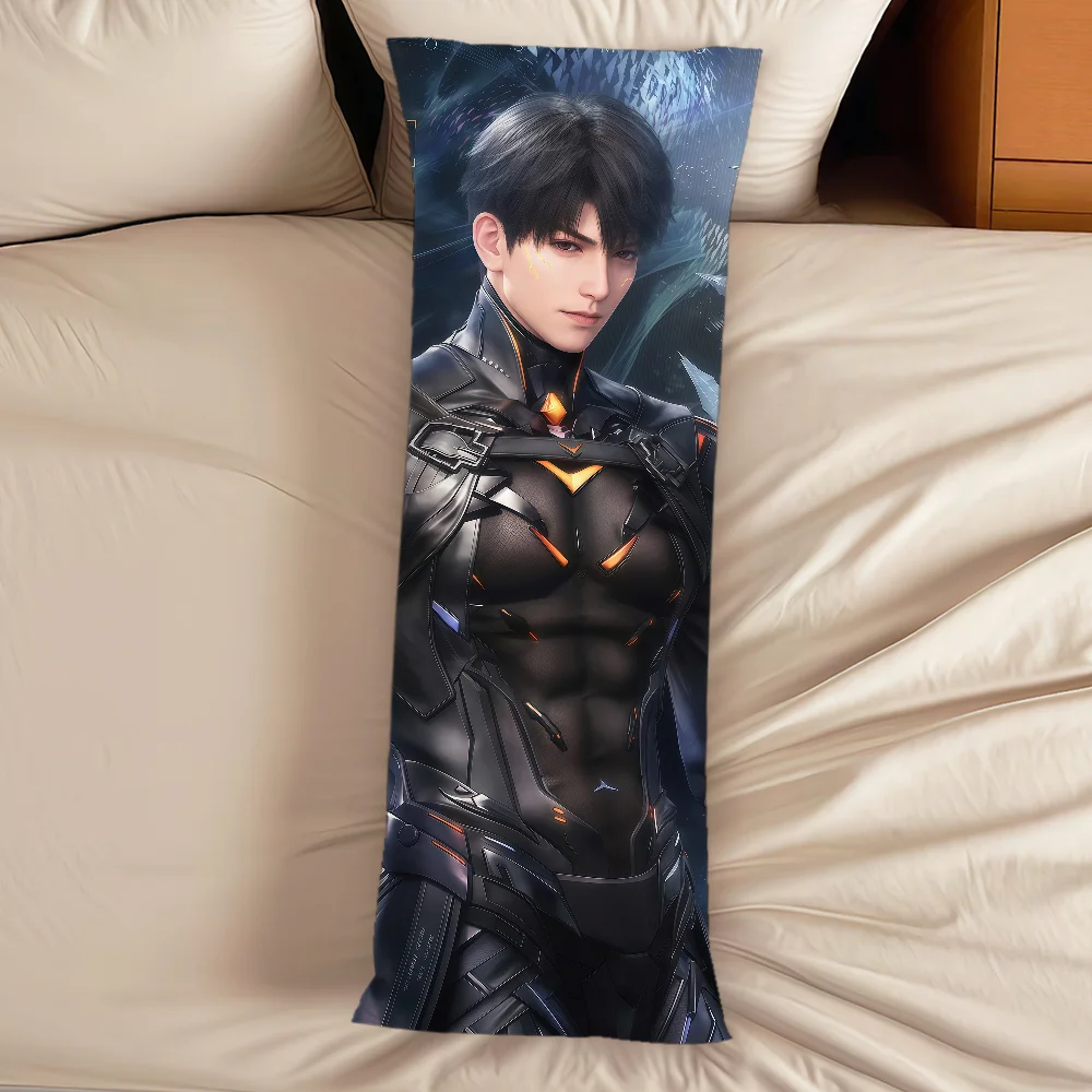 Caleb Rafayel Love and Deepspace Long Rectangle Body Pillowcase Bed Comfort Sofa Decoration Dakimakura Pillow Cover