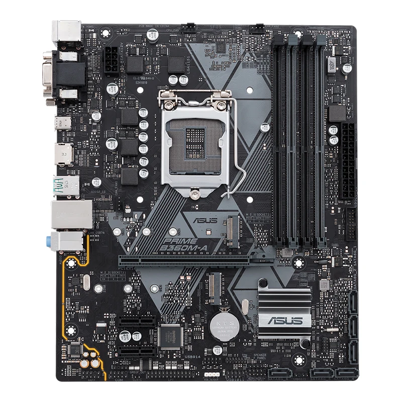 ASUS B360M-A 1151 اللوحة الأم 4 DDR4 LGA 1151 PCI-E 3.0 2 × M.2 USB3.1 HDMI