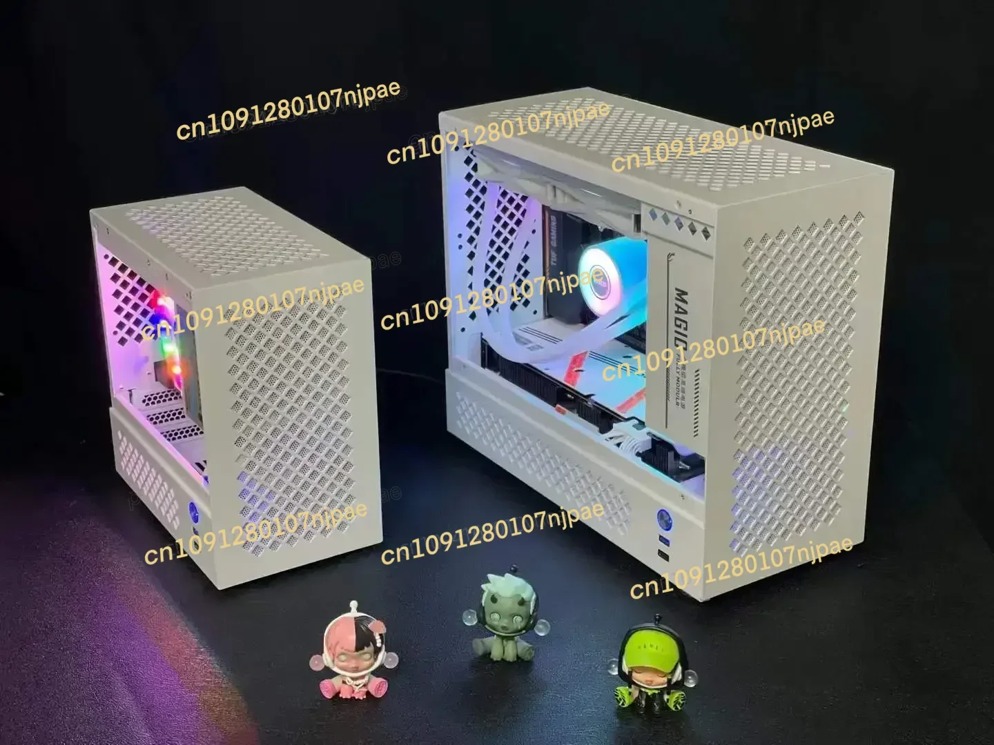 

2025НОВИНКА SS30 31 Маленькая и средняя материнская плата SFX Малая мощность с прямым разъемом Видеокарта Настольный прозрачный мини-шасси