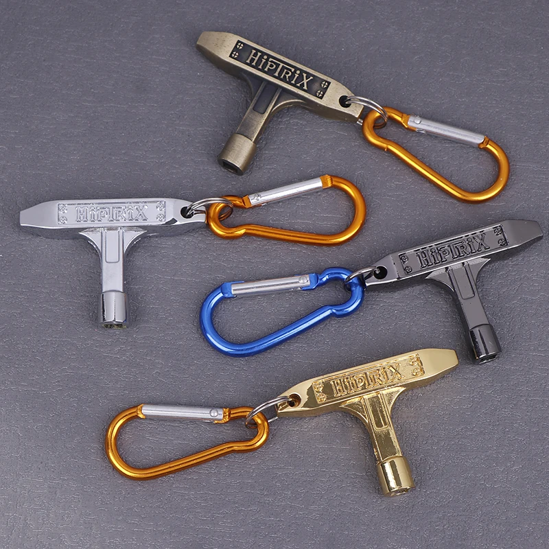 금속 후크 클립이있는 키 체인이있는 표준 드럼 키 타악기 튜닝 도구 재즈 드럼 부품 액세서리 용 뮤지컬 선물